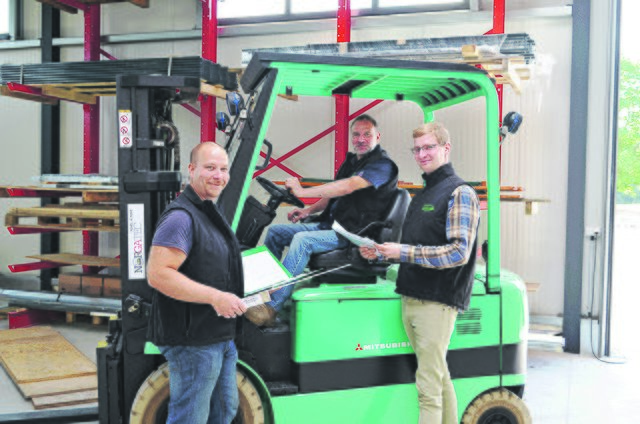 Die Vertriebsprofis (v.li.): Marcel Schmidt, Marco Schlesinger und Sascha Röhrs