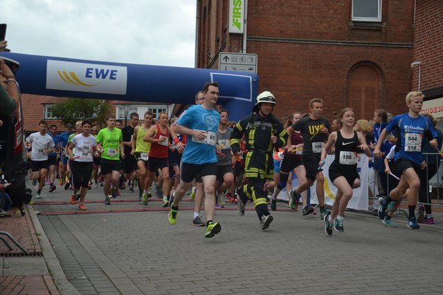 Start der Langstrecke und der Staffel