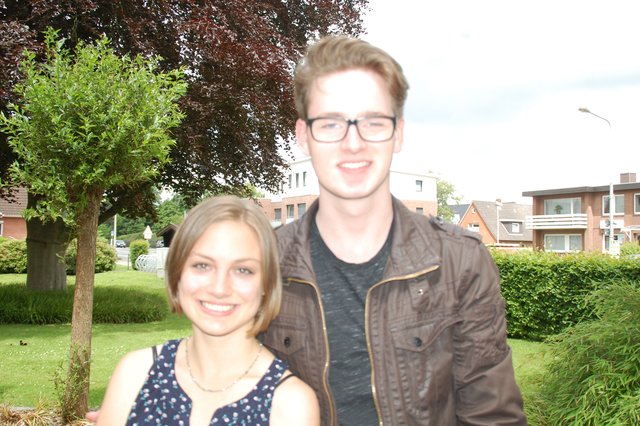 Laura mit ihrem Freund Tom