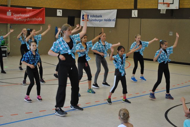 Begeisterten mit HipHop: die "Crazy Girls" des MTV Salzhausen