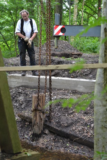 Auch die alten Fundamente wurden entfernt