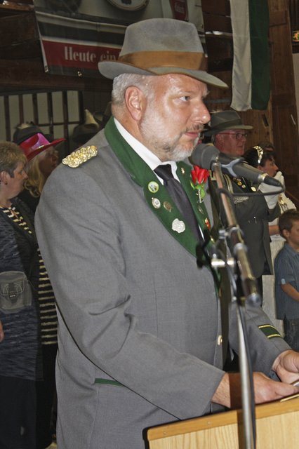 Schützenpräsident Michael Krohn