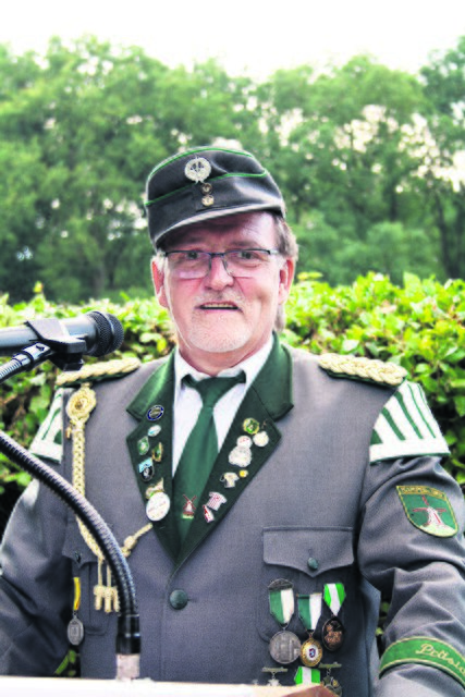Schützenpräsident Uwe Feindt