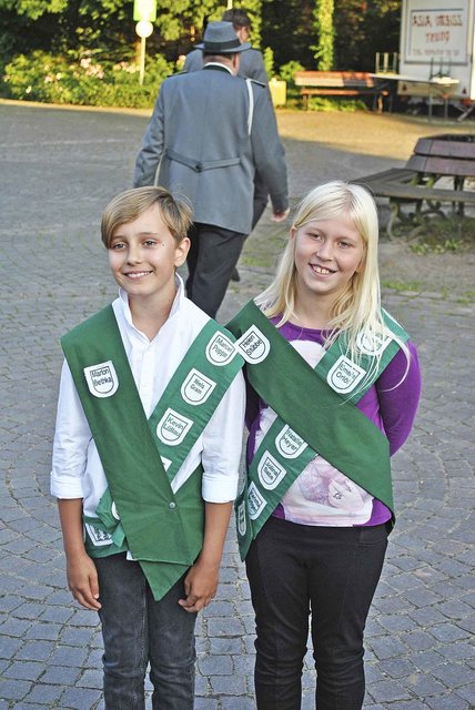 Die neuen Kinderkönige: Constantin Kann und Angelina Michel
