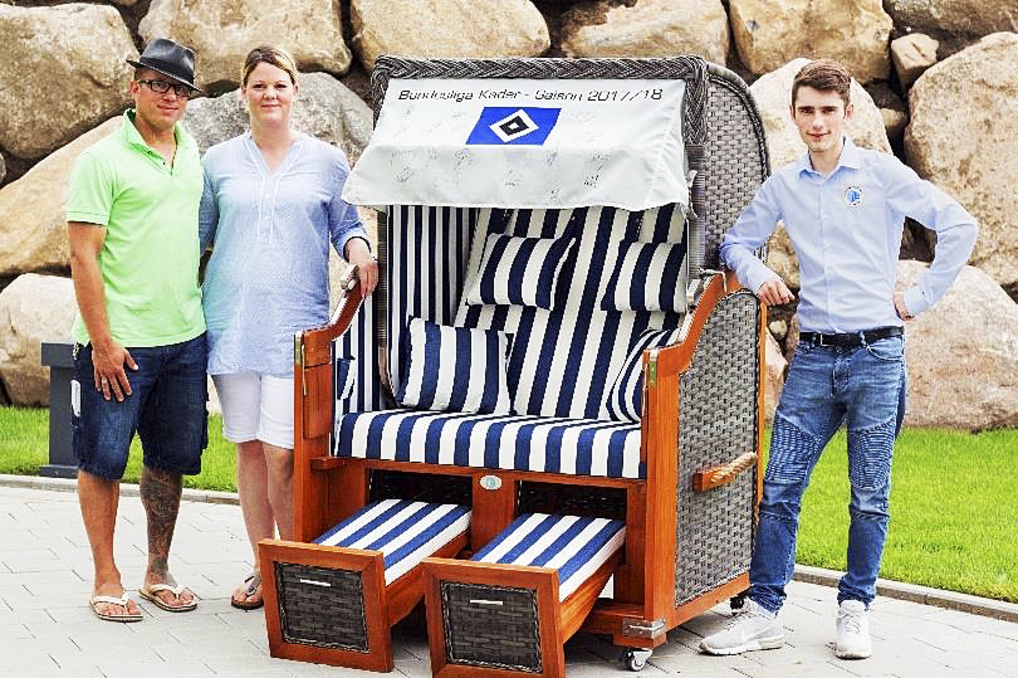 HSV Strandkorb: Versteigerung zugunsten der Familie von