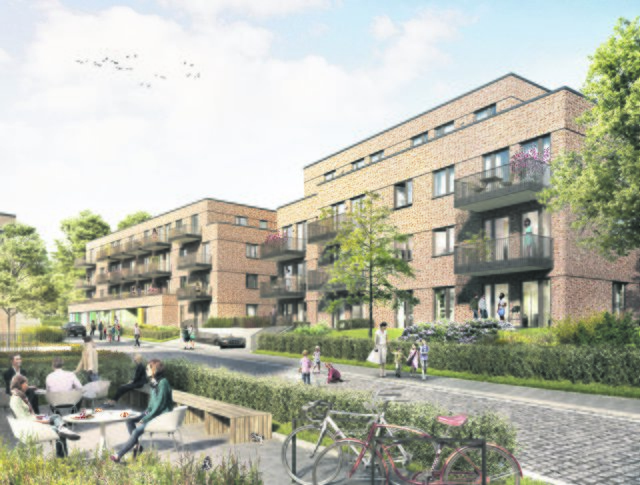 So sollen die Wohngebäude nach der Fertigstellung aussehen | Foto: terra Real Estate