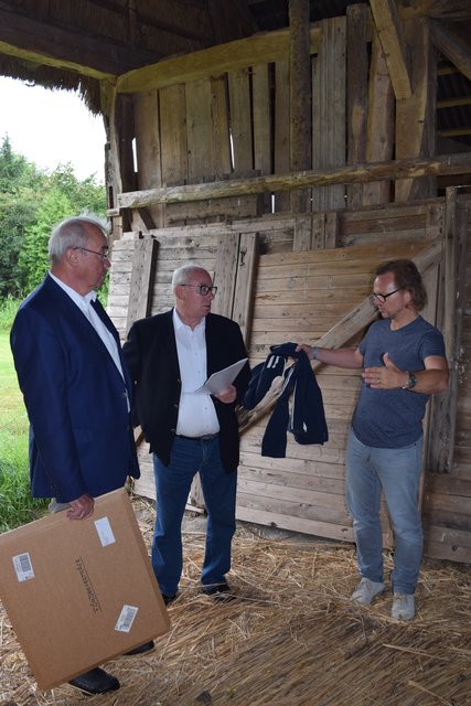 Impressionen: Sanierungsbedürfte Scheune aus dem 18. Jahrhundert