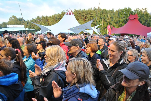 Stürmischer Beifall: die Besucher waren von den Shows begeistert