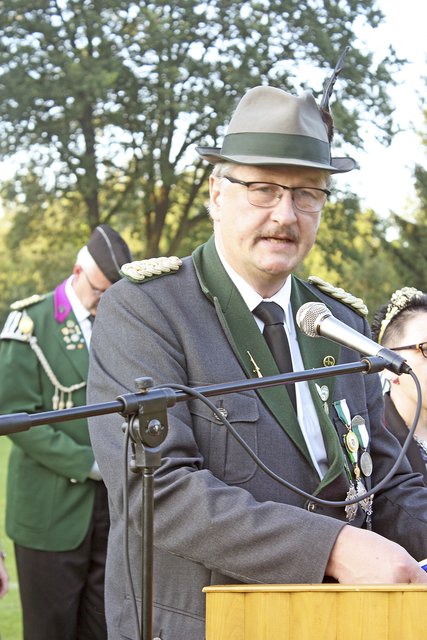 Schützenpräsident Carsten Kröger