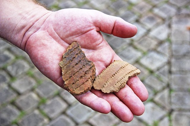 Auch verzierte Scherben wurden gefunden | Foto: WLH GmbH