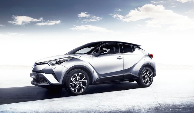 Umweltfreundlicher SUV: der Toyota
C-HR Hybrid