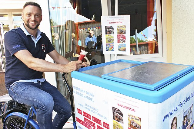 Wirkte selbst mit: Steffen Pegel, Beauftragter für Mitarbeiter und Soziales bei Lidl