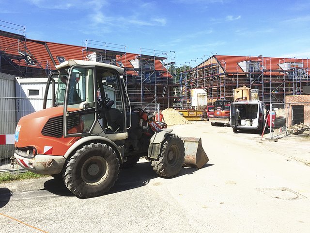 Auf der Baustelle geht es in schnell voran | Foto: cku