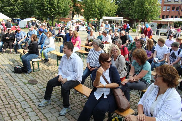 Zahlreiche Besucher zog es am Samstag in die Winsener Innenstadt