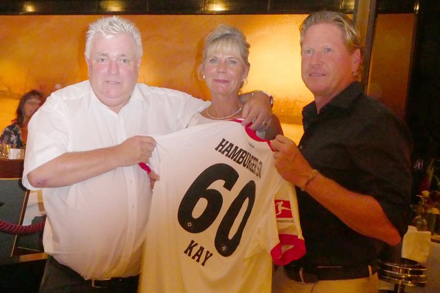 Kay Gosebeck, Gabriele Gosebeck und Markus Gisdol | Foto: Strandkorbprofis