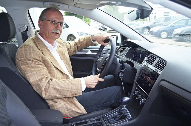 Im WOCHENBLATT-Redaktionsalltag bewährte sich der VW e-Golf