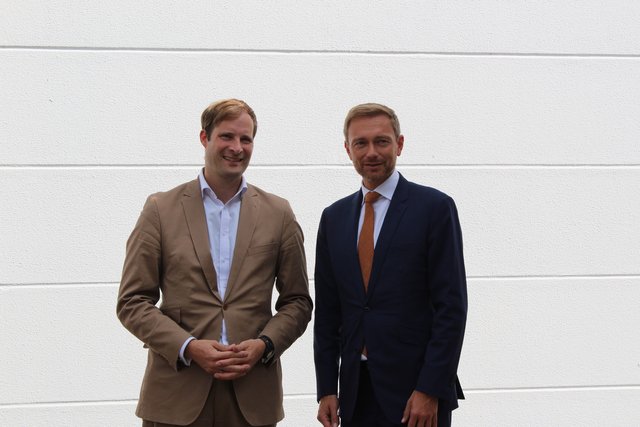Martin Leuchtenberger und Christian Lindner
