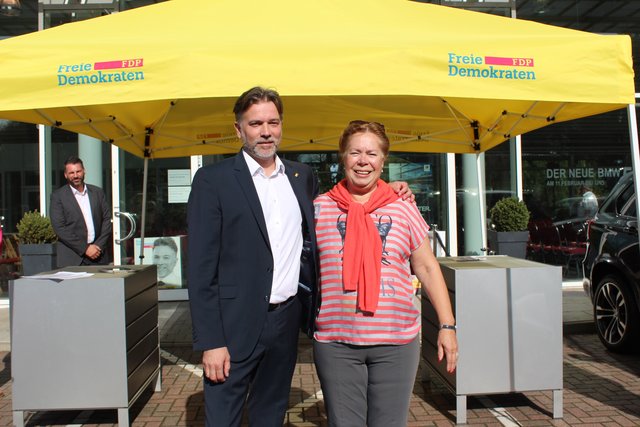 Andre Grote und Christiane Leuchtenberger