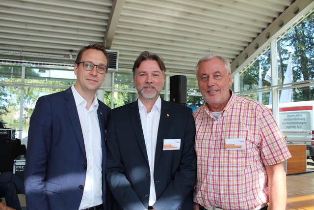 Enrico Bergmann, Andre Grote und Wolfgang Ehlers