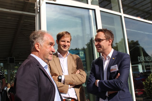 Werner Leuchtenberger, Martin Leuchtenberger und Enrico Bergmann
