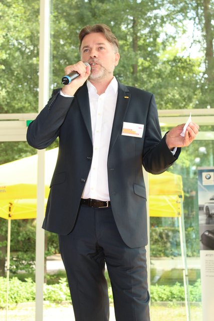 Der Buxtehduer FDP-Bundestagskandidat André Grote: "Vom Sofa aus kann niemand Politik gestalten"