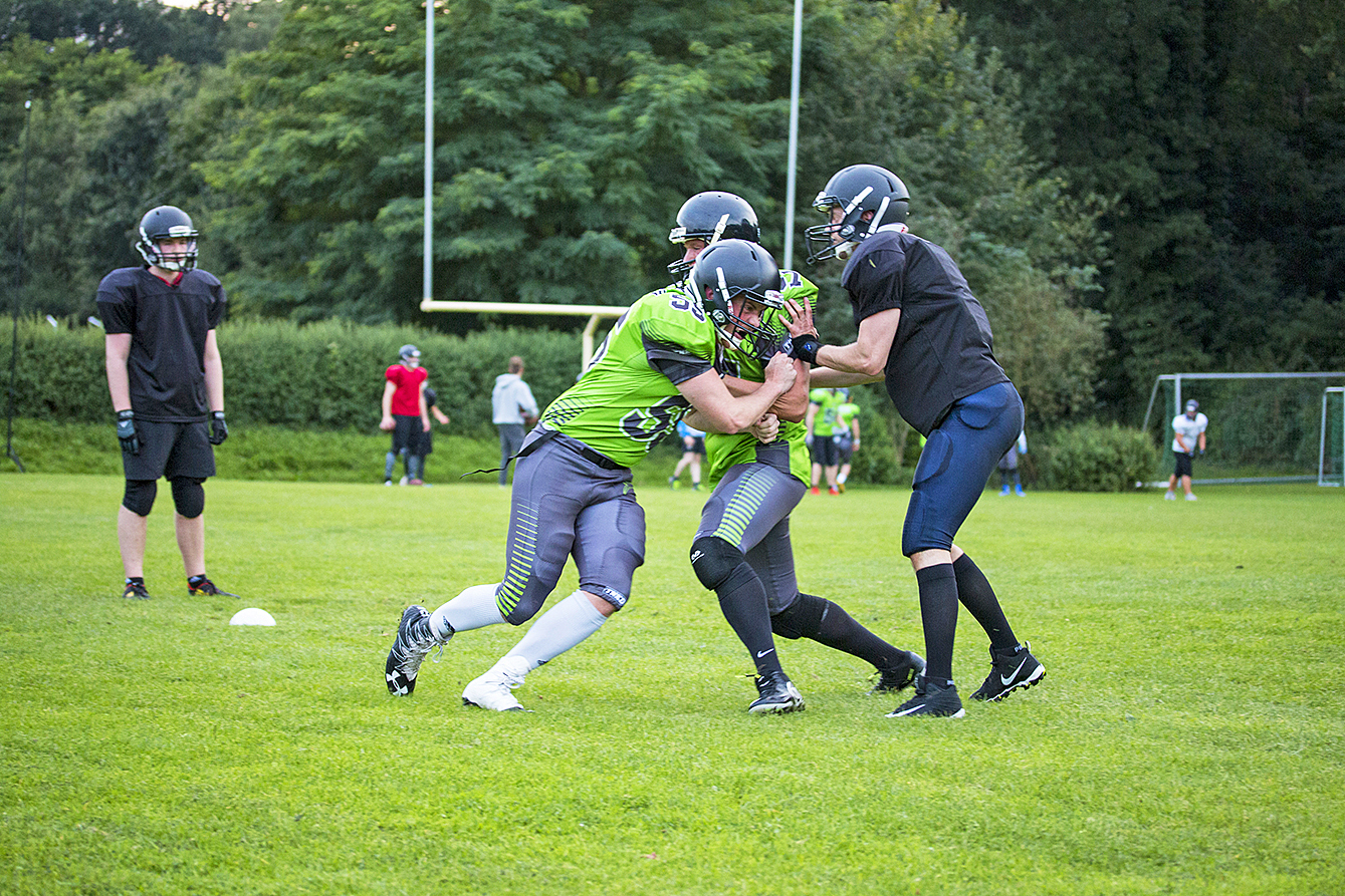 Viel "Action" in der neuen Fottballabteilung, den "Jack Rabbits" des Post SV Buxtehude
