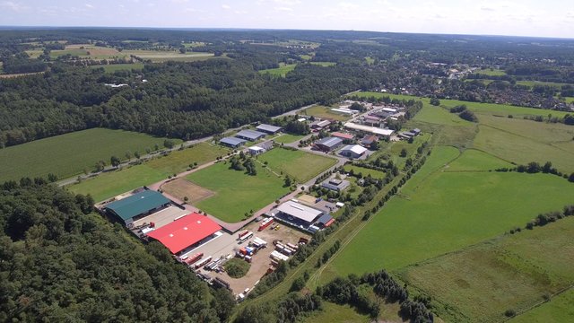 Gewerbegebiet „Auepark“ in Hanstedt: Größe: 7,2 Hektar; Freifläche: 2,4 Hektar. Ansiedlung von bislang 15 Unternehmen mit 99 Arbeitsplätzen. | Foto: WLH
