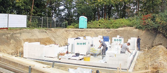 Im April kommenden Jahres soll das Haus fertig sein