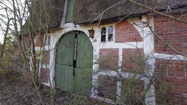 Vor dem Abriss: die Kate am Distelweg im Frühjahr 2017 | Foto: Stader Stiftung für Kultur und Geschichte