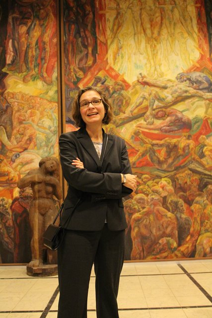 Dr. Gudula Mayr, Leiterin der Kunststätte Bossard