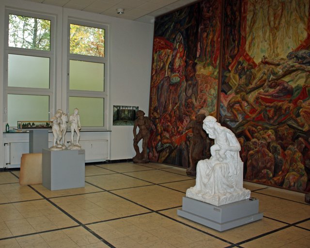 Die Eingangshalle des Schaumagazins