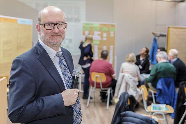 Markus Birzer leitete die Bürgerwerkstatt