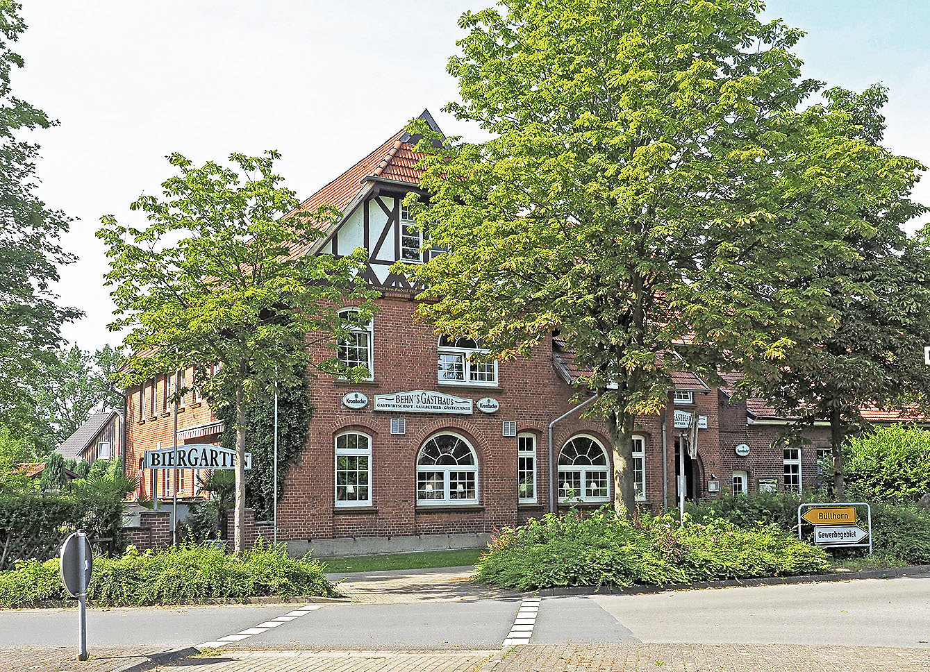 Behn's Gasthaus an der Bahnhofstraße ist die älteste Gaststätte im Dorf