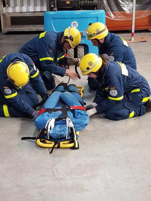 Mitglieder des THW probten den Ernstfall | Foto: THW