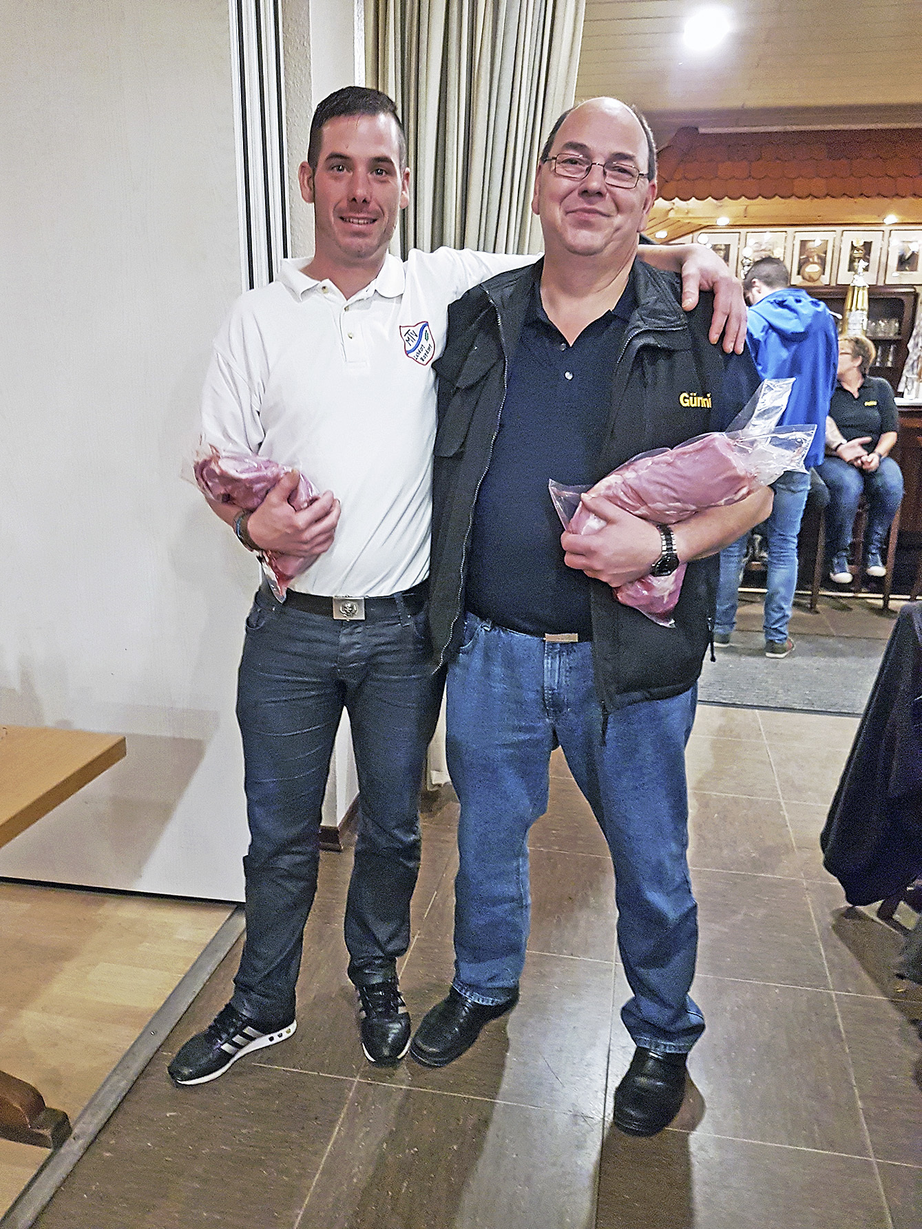 Freuten sich über ihre Preise: Mario Fleischer (li.) und Günther Bruns