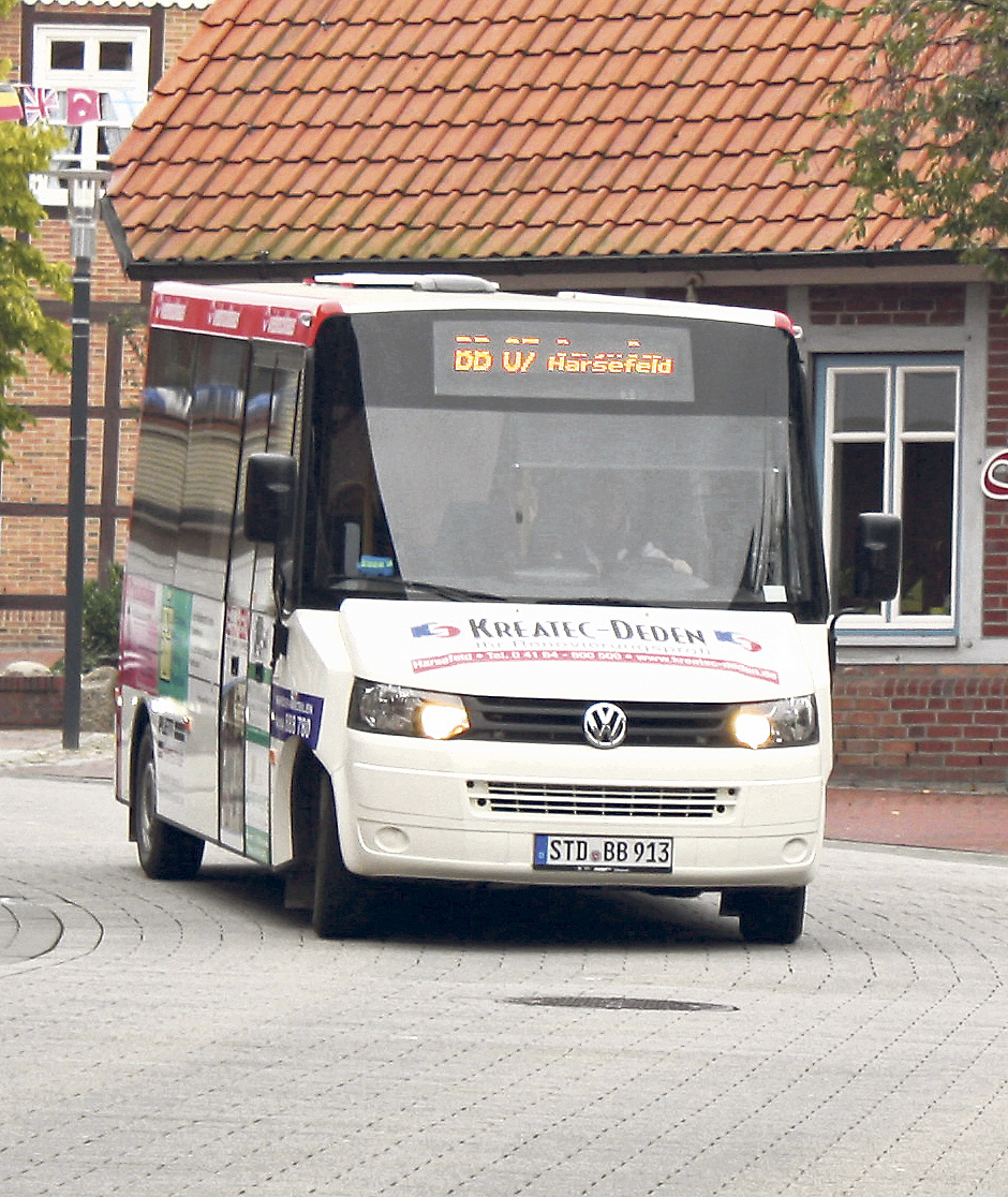 In Harsefeld ging 2014 der erste
Bürgerbus an den Start