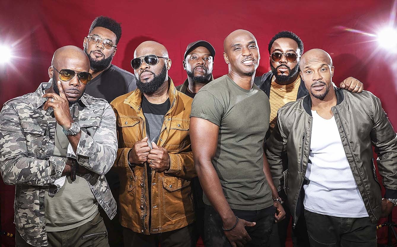 Angepriesen als "Band ohne Musikinstrumente": das a-capella-Septett "Naturally 7" aus New York