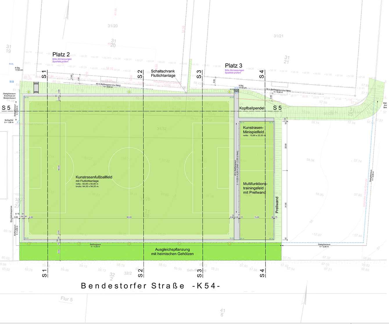 An der Bendestorfer Straße sollen ein Kunstrasenplatz und zwei kleinere Trainingsplätze entstehen