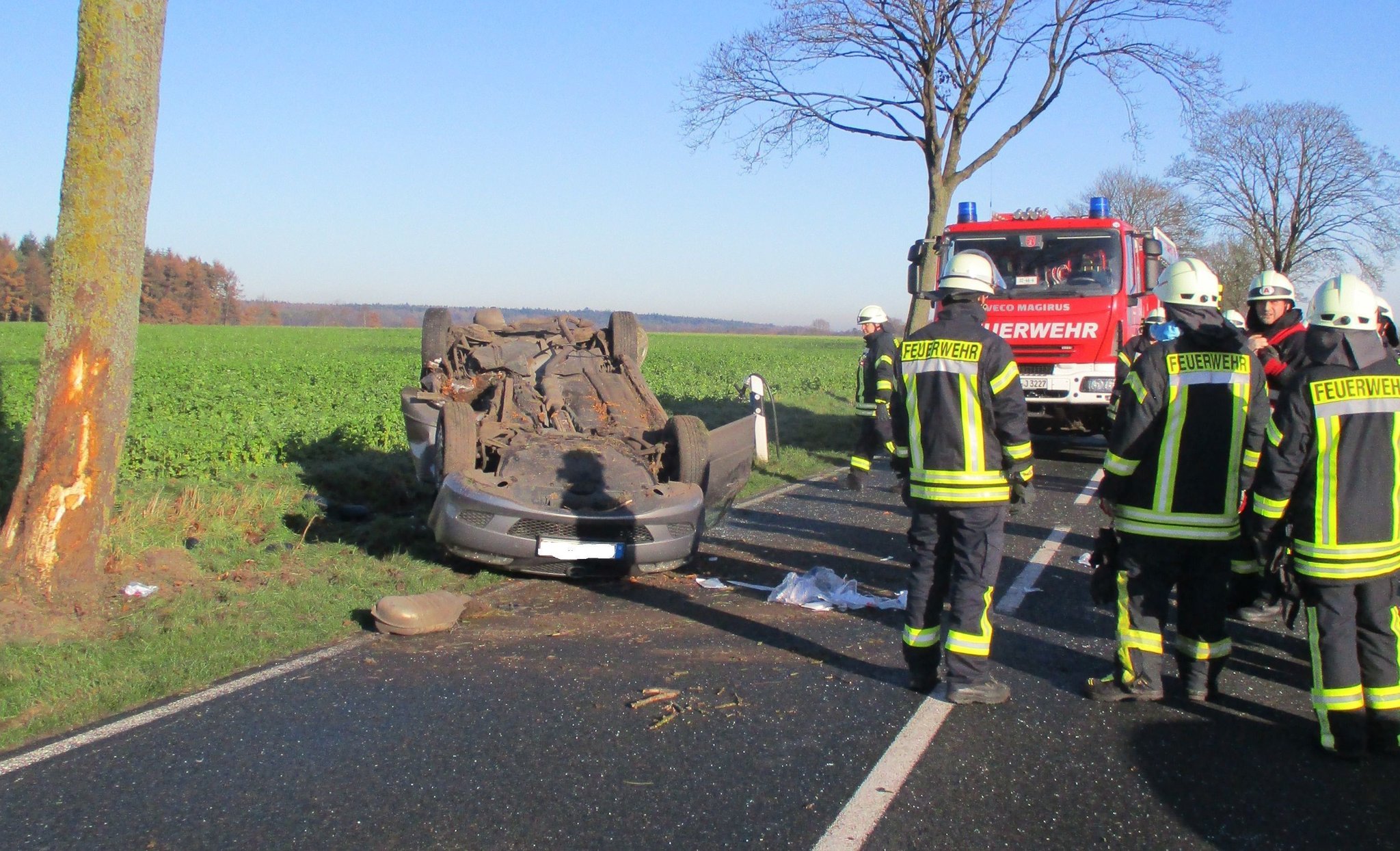 Tödlicher Unfall bei Essel Stade