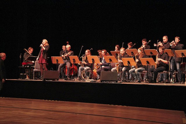 Die Bigband der Kreisjugendmusikschule Stade, "4-Beat"