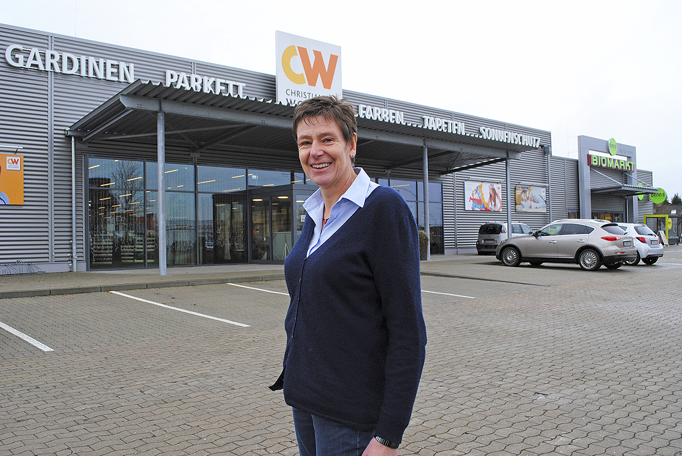 Geschäftsinhaberin Anke Christiansen
