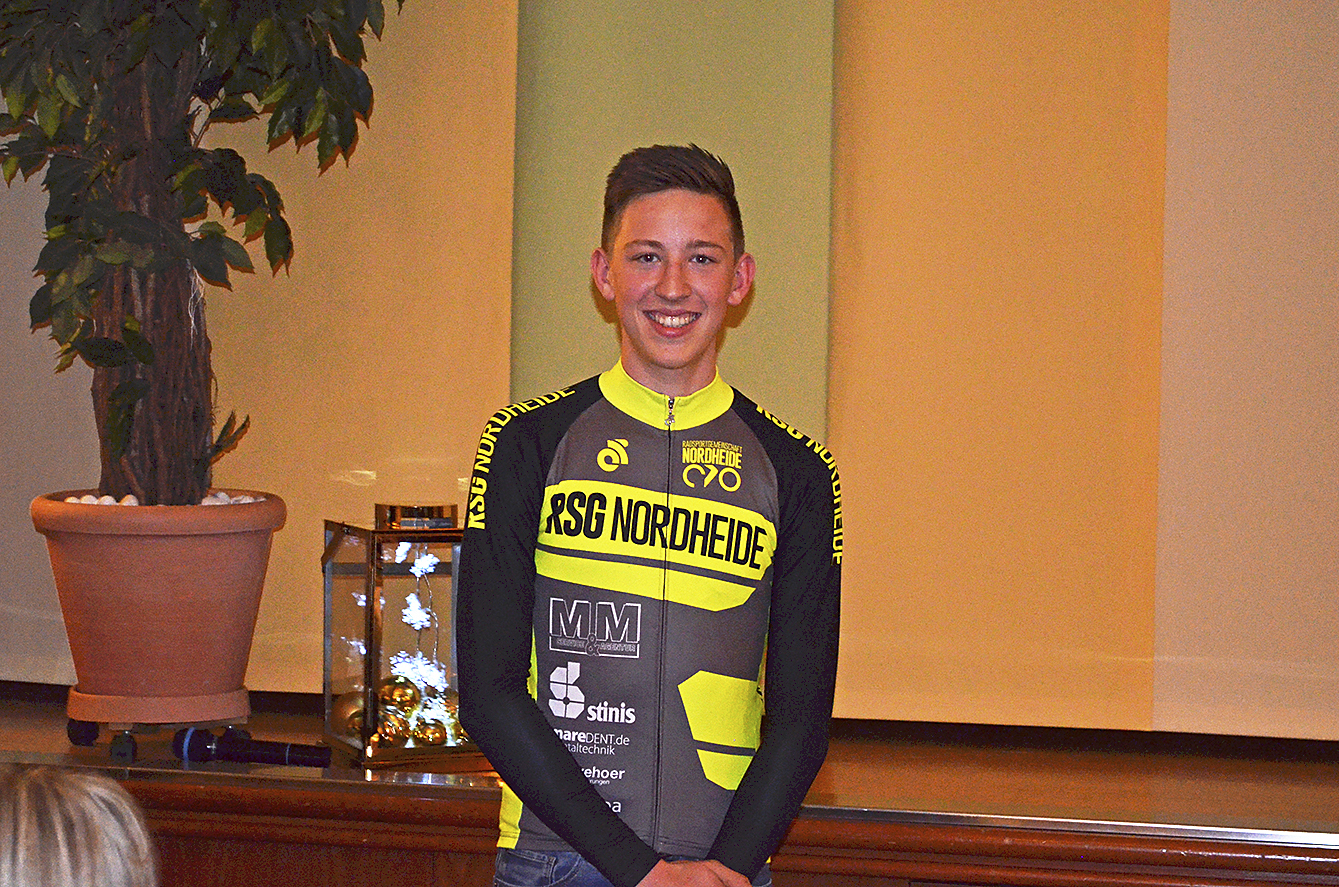 Luk Boving (17), Fünfter in der deutschen MTB-Rangliste (U19), erzählte über sein Training