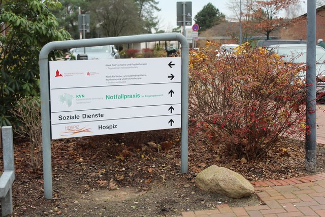 Die Notfallpraxis für den Bereich "Landkreis Harburg West" befindet sich am Buchholzer Krankenhaus