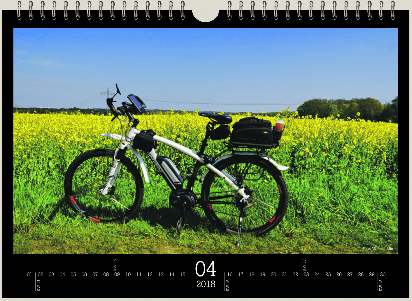 Dieses Foto steuerte Michael Uthe zum neuen Radkalender bei