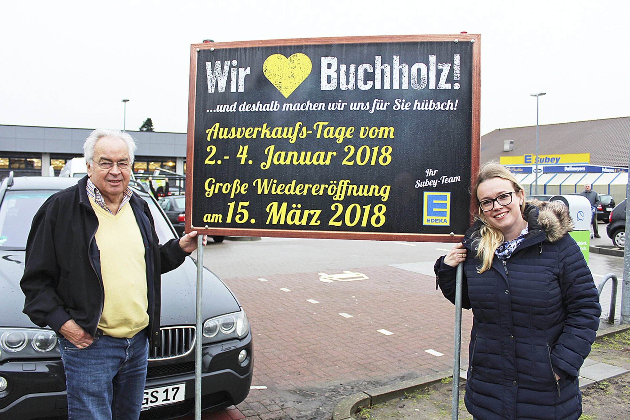 Edeka Subey schließt an der Soltauer Straße - und baut für Kunden bis ...