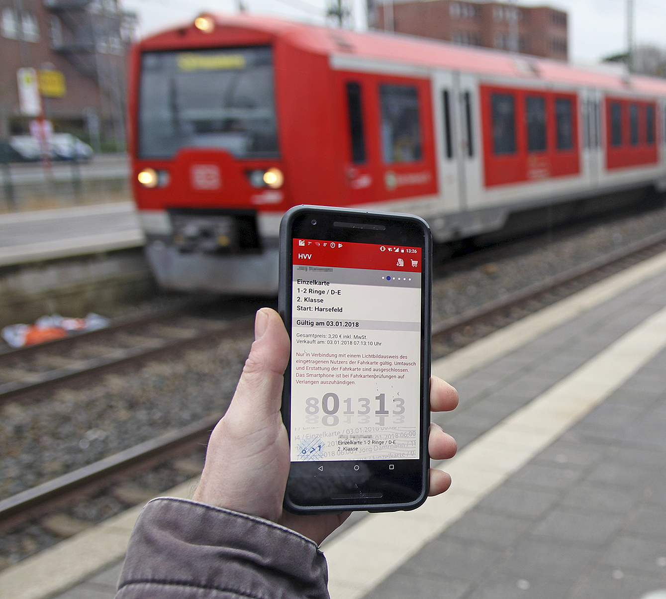 Für Handy-Tickets gelten einige Sonderregeln Foto: jd