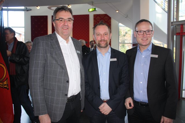 Drei Mal Haspa: (v. li.) Jörg Gerigk, Ivan Pucic und Andree Müller