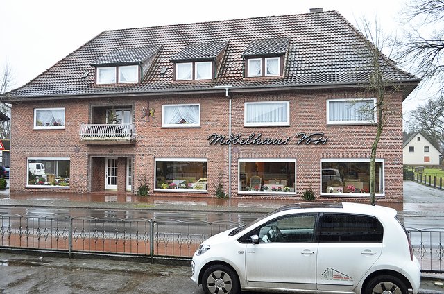 Das Möbelhaus Voss an der Brückenstraße 26. Dort begann vor 70 Jahren die Firmengeschichte