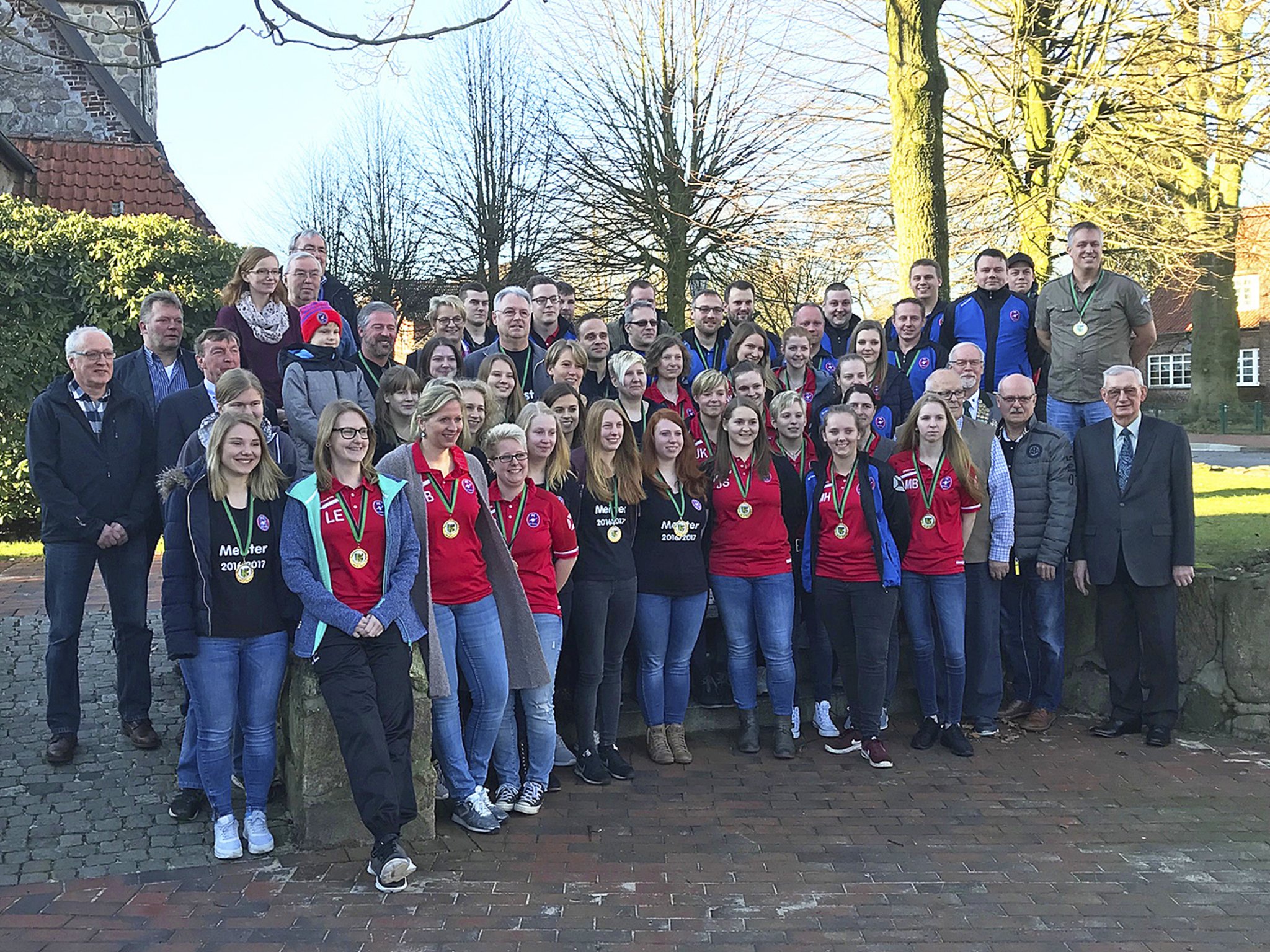 Würdigung für die Freiwilligen in Oldendorf Stade