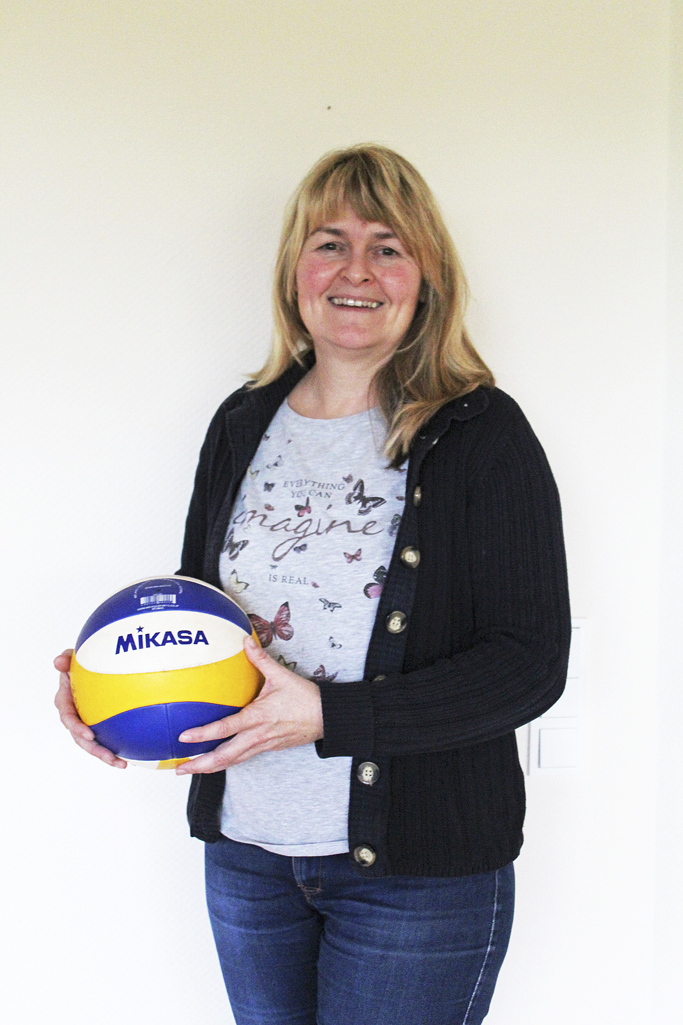 Andrea Peters' Herz schlägt für den Volleyball. Sie hat selbst 30 Jahre in Vahrendorf gespielt
